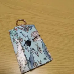 おとぎの国の猫と仲間たち キーケース ハンドメイド