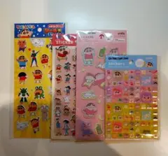 【新品未開封‼️】クレヨンしんちゃんシール4点セット