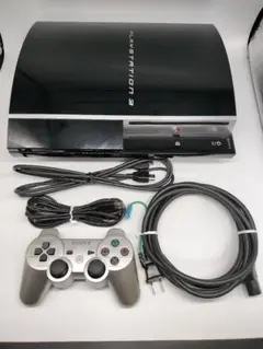 SONY プレイステーション3 CECHL00 ブラック 80GB 付属品あり