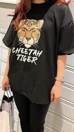 新品★アニマルプリントTシャツ