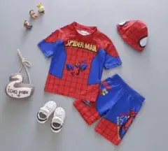スパイダーマン 子供水着 100cm