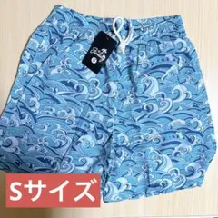 メンズ サーフパンツ 水着 海水パンツ 水陸両用(Sサイズ)
