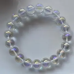 水晶レインボーオーラ✨１０㍉♬*゜