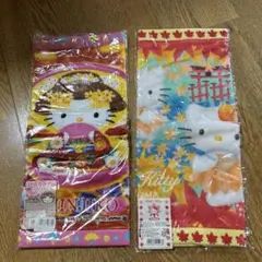 ご当地キティ ハンドタオル 2枚セット　広島限定　山陰限定