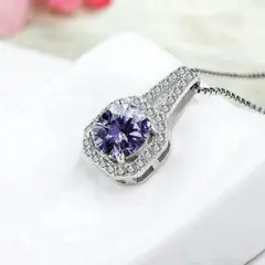 CZダイヤモンドDレディースネックレス
