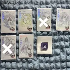 劇場版鬼滅の刃無限城編ムービーチケット風コレクションカード&ピンズ バラ売り可