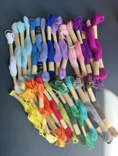 新品•未使用刺繍糸とフェルト素材のセット