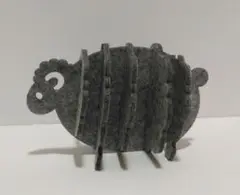 【新品】ラフェルモ　コースター　ヒツジ　グレー　Raffelmo coaster