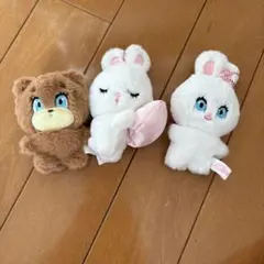 foxy bunny ぬいぐるみキーホルダー ガチャガチャ