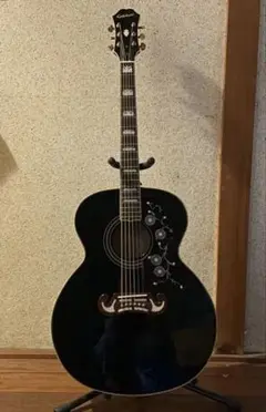 【希少】EPIPHONE EJ-200SCE/N　ケース付　エピフォン Amazon | Epiphone EJ-200CE Vintage Sunburst エレアコギター