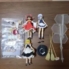 【ジャンク】figma 東方Project　博麗霊夢　霧雨魔理沙　十六夜咲夜 figma 東方project 十六夜 咲夜 レビュー - YOの玩具箱