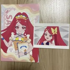 ひみつのアイプリ　アモカフェ　サクラ　ポストカード