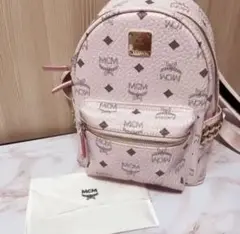 MCM パウダーピンク リュック