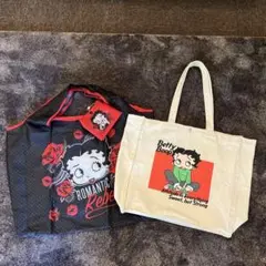 Betty Boop ベティー ちゃんトートバッグ.エコバッグ