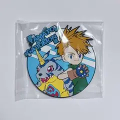 一番くじ デジモン F賞 ラバーコレクション コースター 石田ヤマト＆ガブモン