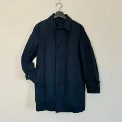 [UNITED ARROWS] ショートステンカラーコート M ネイビー