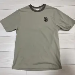 MLB SDロゴ Tシャツ Sサイズ オリーブグリーン