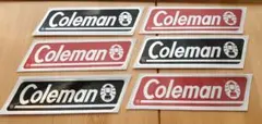 Coleman ステッカー6枚セット
