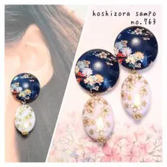 ♥2点目から半額♥　✴no.763✴　ハンドメイドピアス・イヤリング