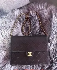 シャネルCHANELヴィンテージ マトラッセ チェーン ミニバッグ