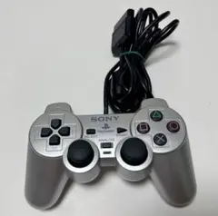 SONY プレイステーション2コントローラー シルバー