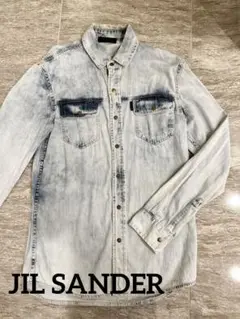 JIL SANDER ライトグレー デニムジャケット M ジルサンダー デニムジャケット M JIL SANDER