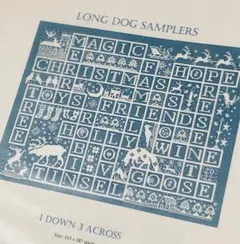LONG DOG SAMPLERS図案《クリスマス》