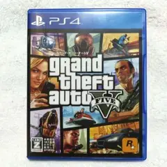 PS4 ソフト グランド・セフト・オート５ 動作OK