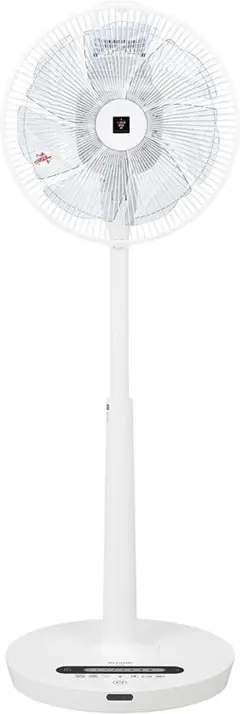 極美品　SHARP　PJ-J3DS　リビング扇風機　2019年製　ホワイト シャープ SHARP リビング扇風機 ［DCモーター搭載 /リモコン付き