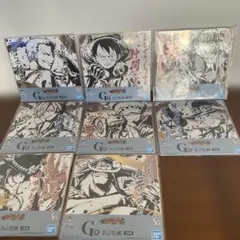 ONE PIECE ワンピース 一番くじ　～兄弟の絆～ G賞　名言色紙 全8種