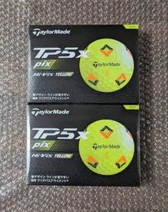新品　テーラーメイド TP5x pix イエロー 2024年モデル 2ダース