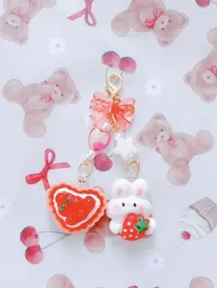 いちごウサギちゃんチャーム