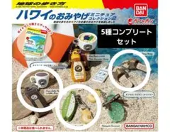 ハワイのおみやげ ミニチュアコレクション2 　全5種コンプリートセット