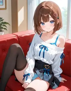 AIイラスト 美女 A4ポスター L19