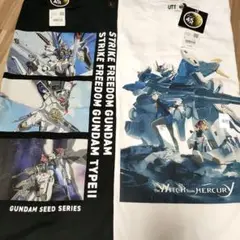 ユニクロ　機動戦士ガンダム 45周年 UT Tシャツ Lサイズ　2枚セット　新品