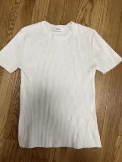 Mila Owen リブ編み 半袖Tシャツ M