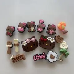 サンリオ 日焼けキティ ジビッツ クロックス サンダル アクセサリー チャーム
