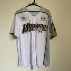 HOKKAIDO ユニフォーム ホワイト ゴールド