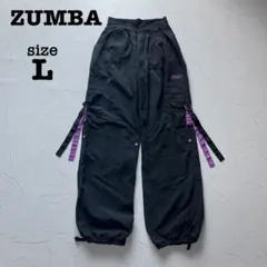 ✨美品✨ZUMBA ズンバ 2way フィットネス カーゴパンツ ブラック L