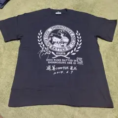 阿部慎之助1000安打Tシャツ