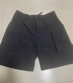 【Lサイズ最安値】ユニクロU パラシュートカーゴショーツ　L 黒