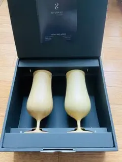 RIVERET 木製ペアビアベッセル