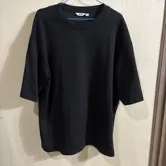 UNIQLO U AIRism ブラック Tシャツ XL