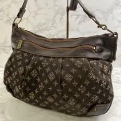 russet ラシット ナイロン×本革 レザー ショルダーバッグ