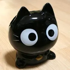 黒猫の蚊取り線香ホルダー