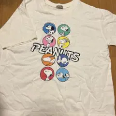 歴代スヌーピー　PEANUTS Tシャツ Samansa Mos2 サイズF