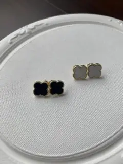 ローズ様専用 ♡大人気 四葉のクローバー ピアス