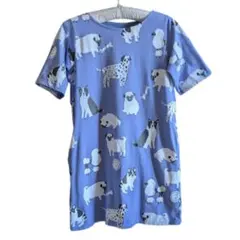 graniph Tシャツ チュニック ワンピース カットソー 犬 いぬ グラニフ