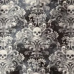 USAコットンDamask Charcoal