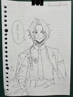 ホヨバキャラクターイラスト3枚セット